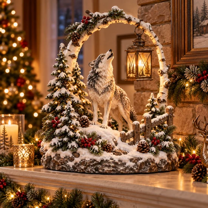 🐮✨ Highland Christmas Glow™ – Cozy Cow Lantern Decor