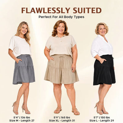 [💥Summer Sale] - Women’s Soft Stretch Comfort Skort