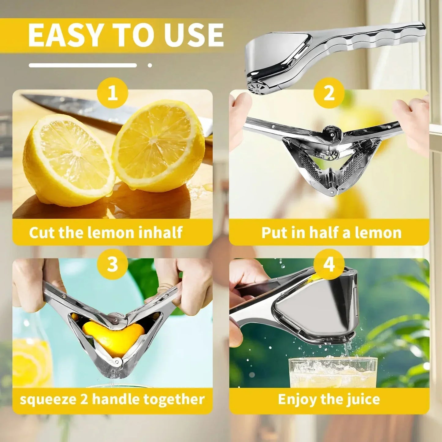 🍋Hand Juicer Squeezer