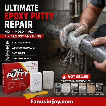 🏭Factory direct 44% off！🛠️All-purpose repair！🔥AB Epoxy Putty Stone Model Repair Clay