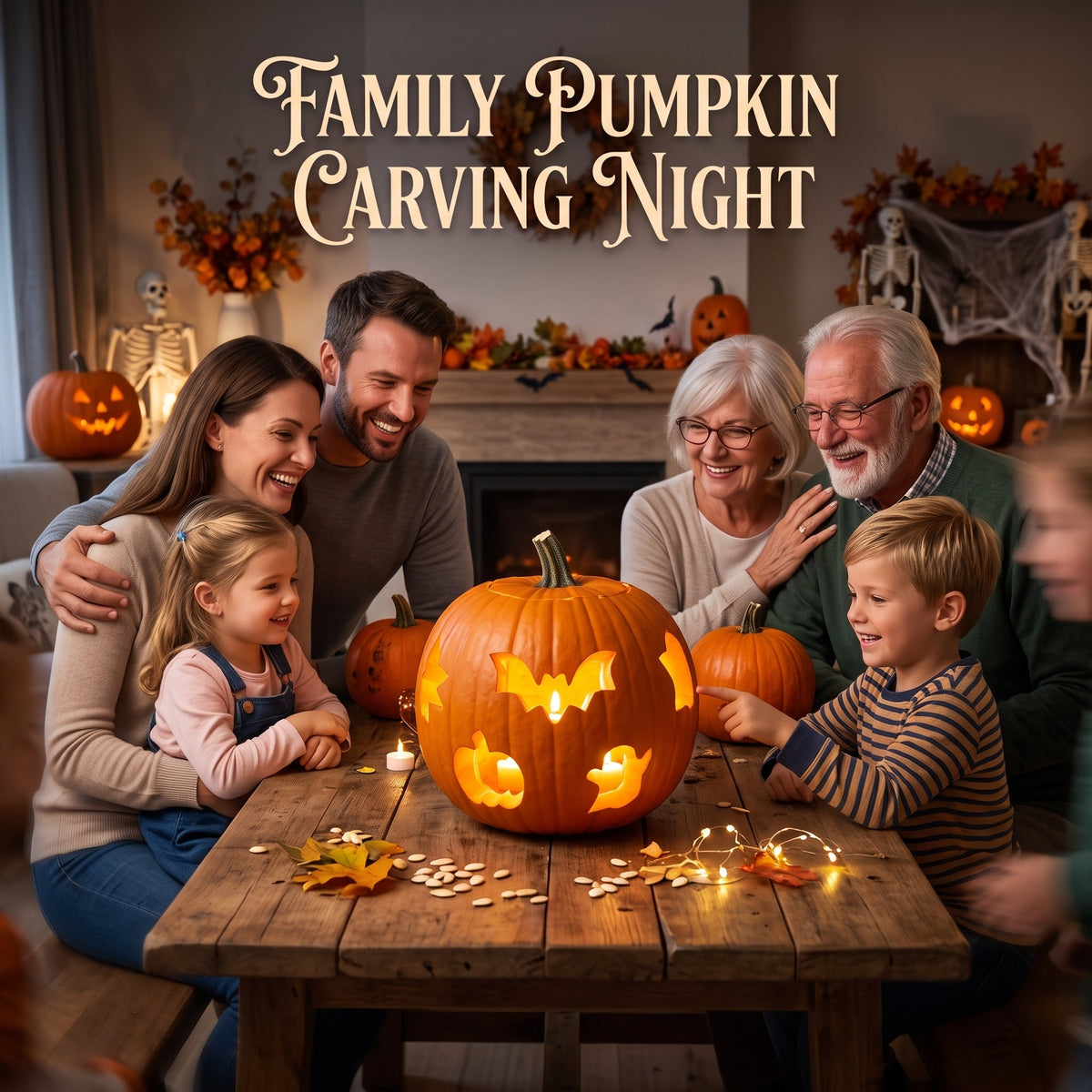🎃 60% OFF 7-Piece Halloween Pumpkin Carving & Cookie Cutter Set – Carve It, Bake It, Use It Again