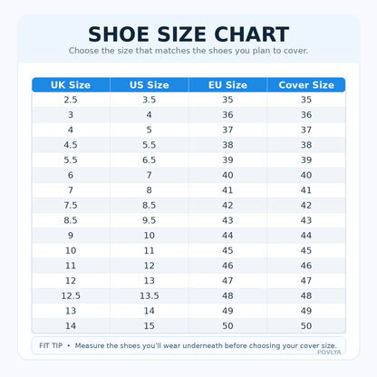 ☔ Waterproof High-Top Rain Shoe Covers (42cm) - Non-Slip & Reflective 🌧️