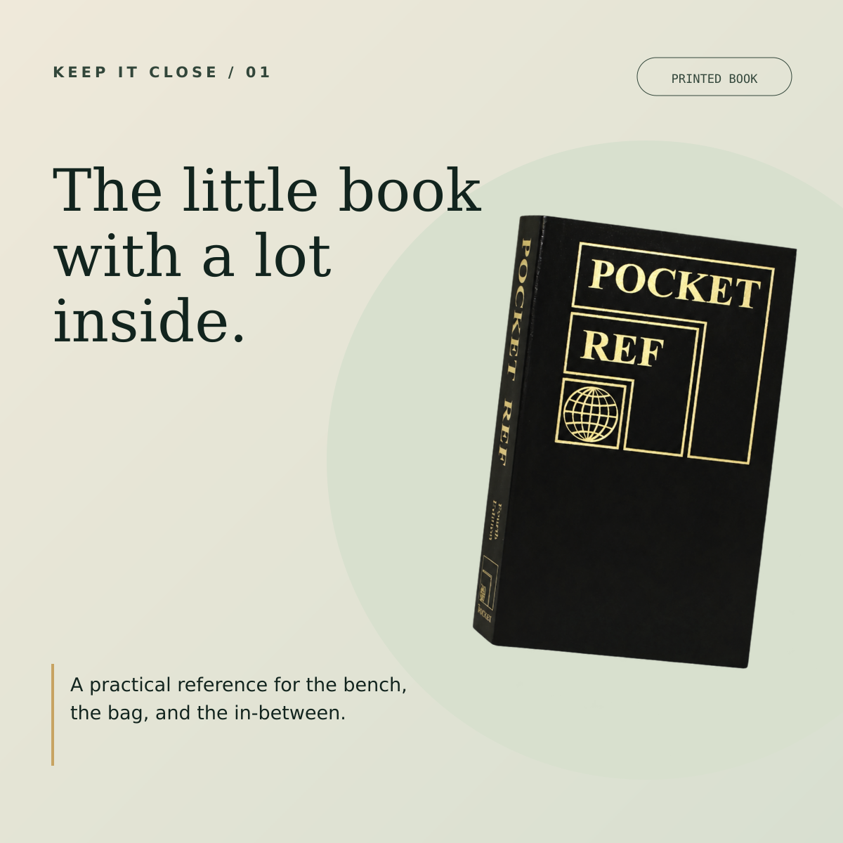 Pocket Ref 4th Edition | 864-Page Portable Reference Book