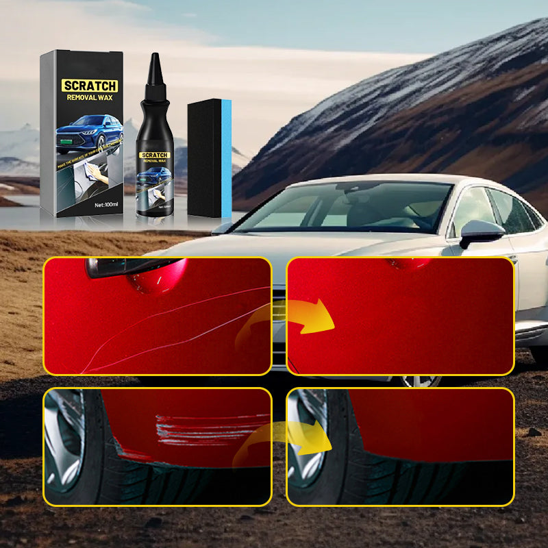 🚗 Car Scratch & Scuff Remover Polish – 100ml with Applicator Sponge