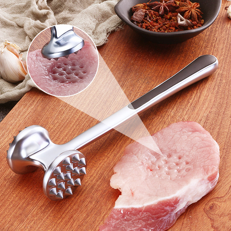 🔥 First 50 Customers Get Buy 1 Get 1 FREE — Heavy-Duty Dual-Sided Meat Hammer for Steak, Pork & Chicken 🥩