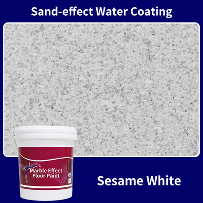 ✨ High-Gloss Epoxy Marble-Effect Floor Coating – Scratch-Resistant, Water-Based, DIY