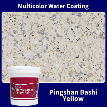 ✨ High-Gloss Epoxy Marble-Effect Floor Coating – Scratch-Resistant, Water-Based, DIY