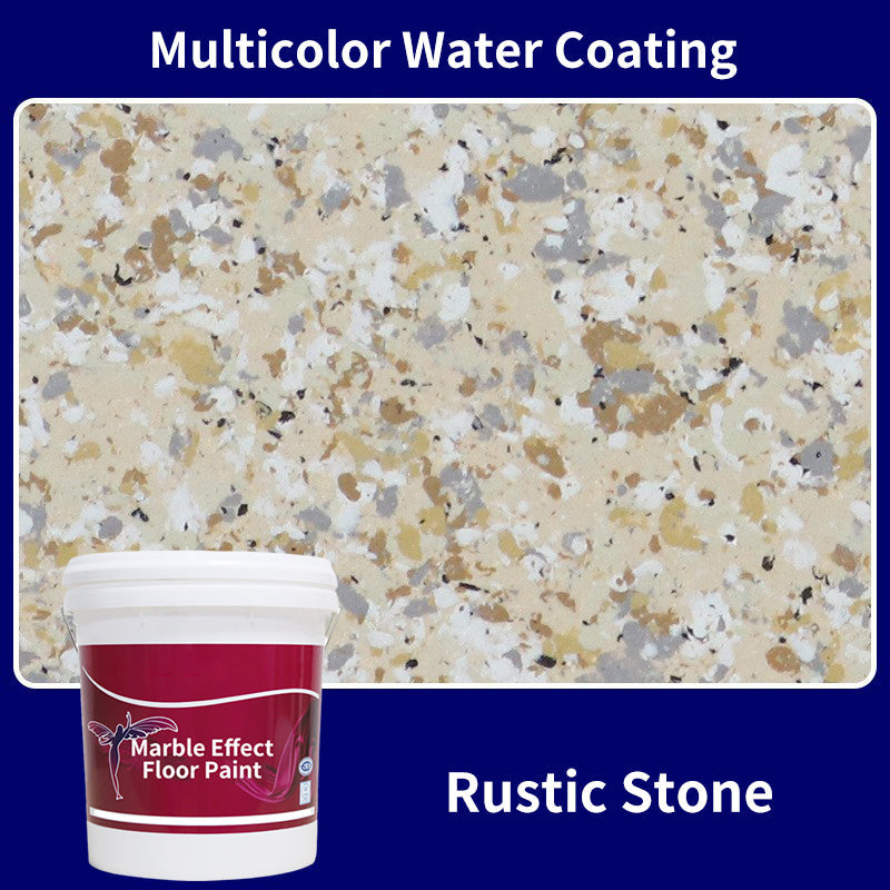 ✨ High-Gloss Epoxy Marble-Effect Floor Coating – Scratch-Resistant, Water-Based, DIY