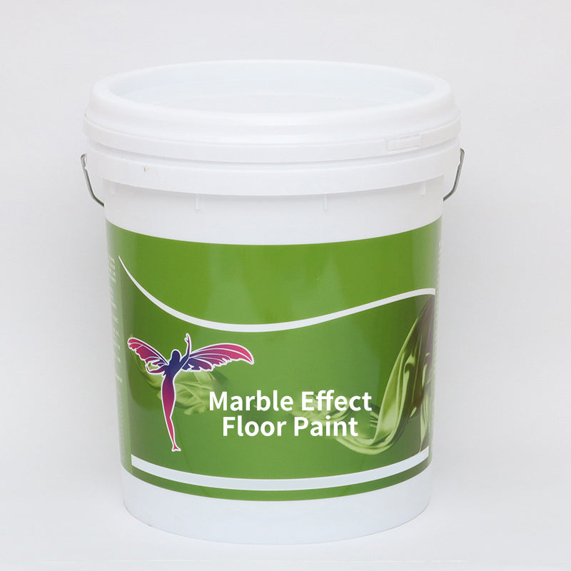 ✨ High-Gloss Epoxy Marble-Effect Floor Coating – Scratch-Resistant, Water-Based, DIY