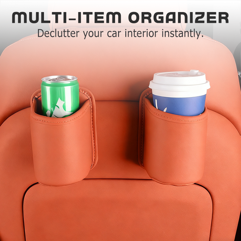 🥳NEW HOT SALE🥳💞55K+ SOLD!🚗🧺 58% OFF! Leather Car Door Cup Holder – Wide‑mouth opening, easy reach for drinks & phone. Clip‑on secure fit. PU leather, tough & stylish. 🛡️✨