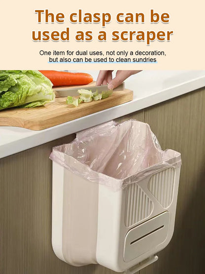 ⏳Time-Limited Special⏰ Folding Hanging Kitchen Waste Trash Can🗑️