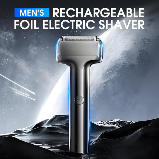 🪒46% OFF NOW! Men's Rechargeable Foil Electric Shaver – Efficient Close Shaving, Cordless Portable Wet & Dry Beard Razor for Daily Grooming