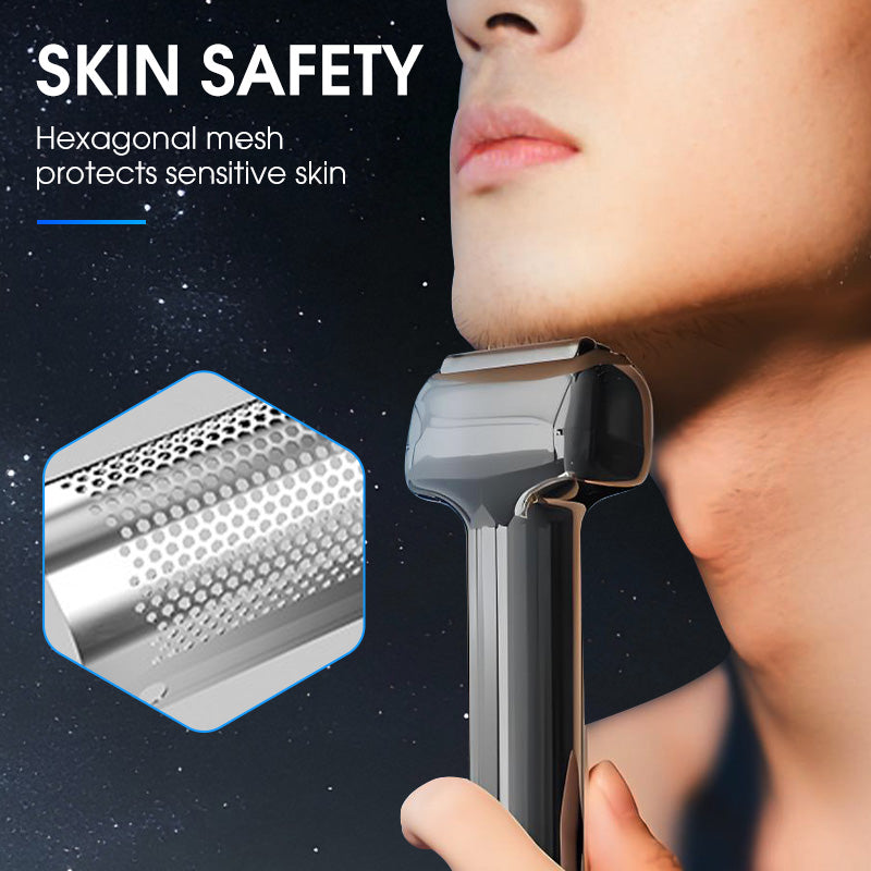 🪒46% OFF NOW! Men's Rechargeable Foil Electric Shaver – Efficient Close Shaving, Cordless Portable Wet & Dry Beard Razor for Daily Grooming