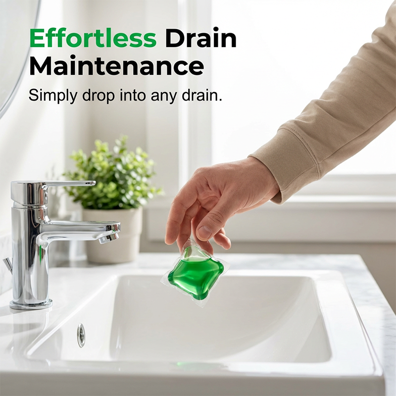 🔥48% OFF 50-Pack Drain Freshening Pods – Drop In & Freshen Up