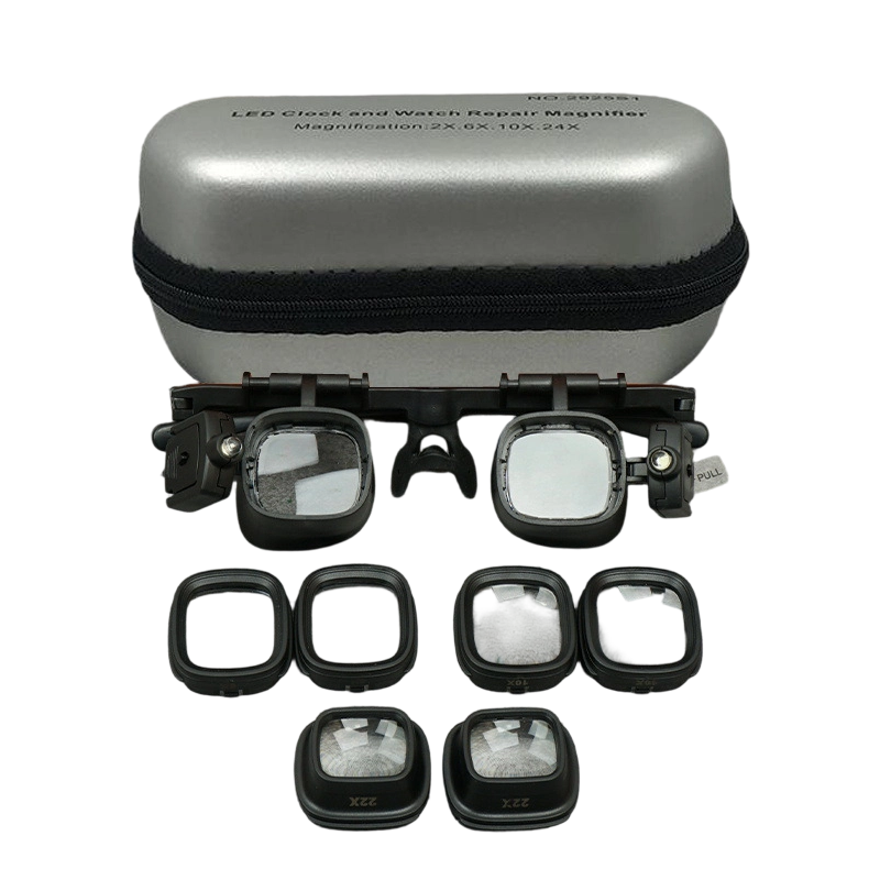 📢📢50% OFF !! 🔍LED Magnifying Glasses With Interchangeable Lenses and Adjustable Lights ✨