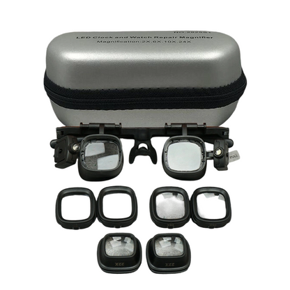 📢📢50% OFF !! 🔍LED Magnifying Glasses With Interchangeable Lenses and Adjustable Lights ✨