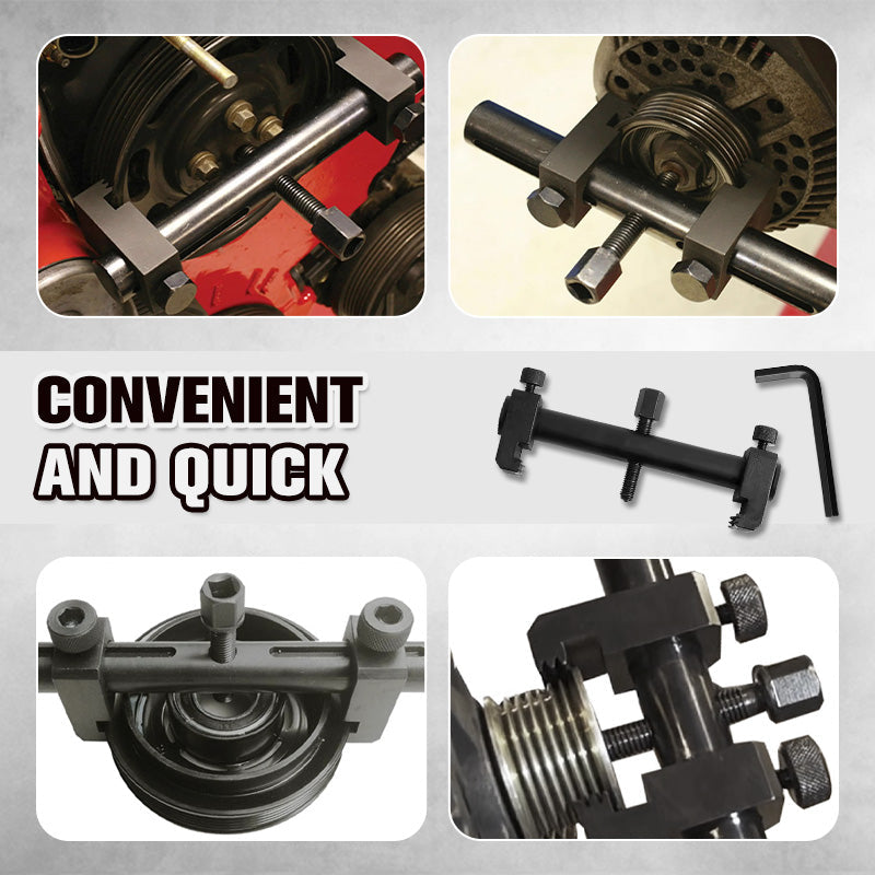 🔧⚙️ Adjustable Crankshaft Pulley Removal Tool – 50% OFF! Fits most vehicles, easy to use, heavy-duty – remove pulleys without hassle. 🚗💪