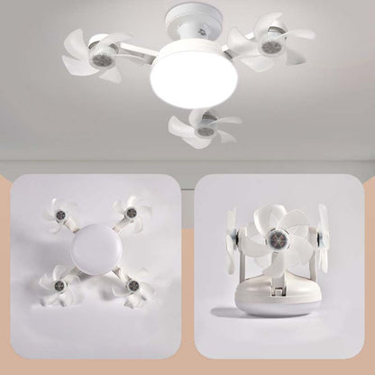 🌀New E27 Socket Ceiling Fan Light – 2‑in‑1 Silent LED Fan with Remote Control, Energy‑Saving Cooling & Lighting Combo for Home Bedroom