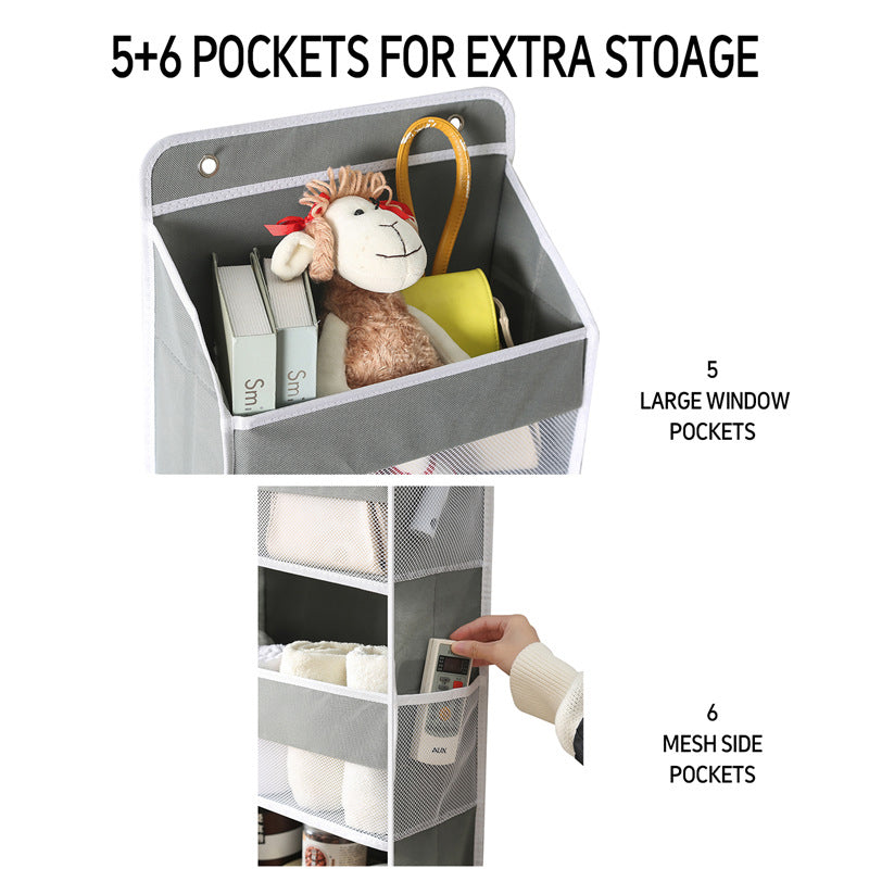 🔥 50% OFF ✨ 5-Tier Hanging Closet Organizer – Maximize Space & Keep Everything Neat