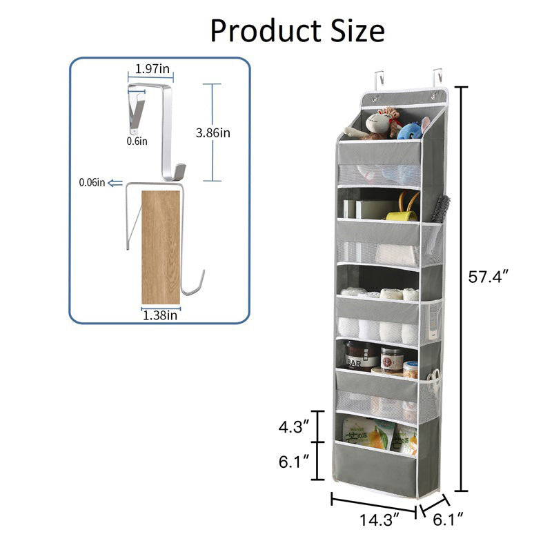 🔥 50% OFF ✨ 5-Tier Hanging Closet Organizer – Maximize Space & Keep Everything Neat