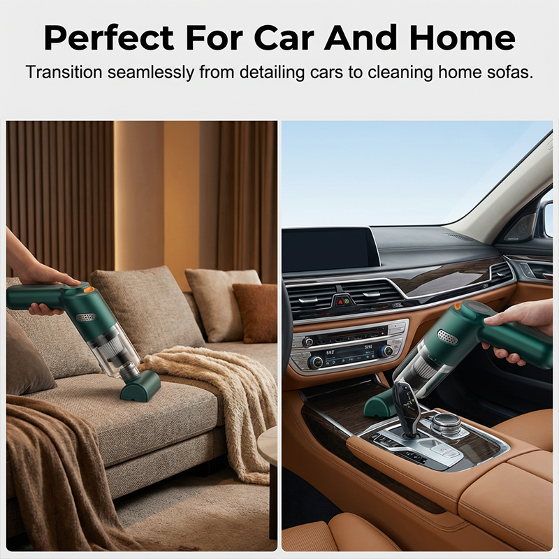 🚗 10,000Pa Cordless Handheld Car Vacuum Cleaner – Powerful Lightweight Rechargeable Vacuum for Car & Home