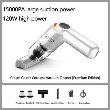 🚗 10,000Pa Cordless Handheld Car Vacuum Cleaner – Powerful Lightweight Rechargeable Vacuum for Car & Home