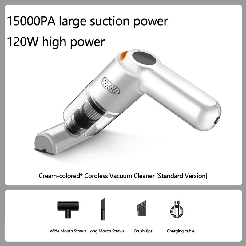 🚗 10,000Pa Cordless Handheld Car Vacuum Cleaner – Powerful Lightweight Rechargeable Vacuum for Car & Home