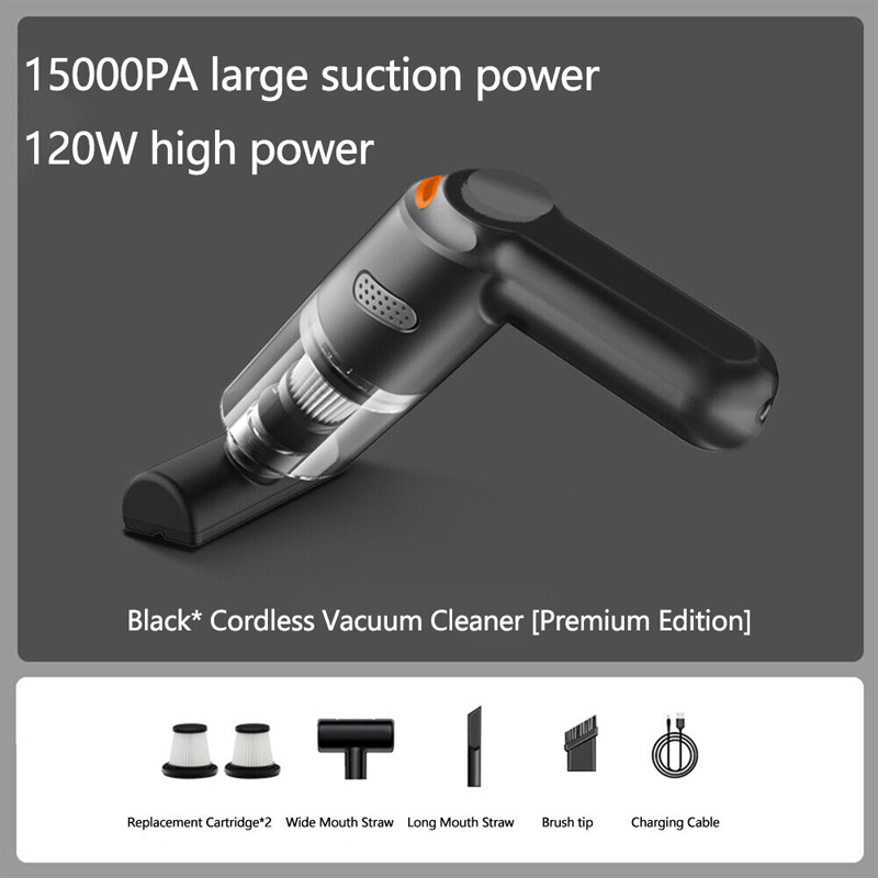 🚗 10,000Pa Cordless Handheld Car Vacuum Cleaner – Powerful Lightweight Rechargeable Vacuum for Car & Home