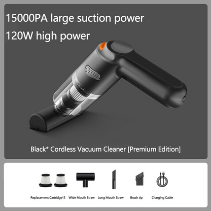 🚗 10,000Pa Cordless Handheld Car Vacuum Cleaner – Powerful Lightweight Rechargeable Vacuum for Car & Home