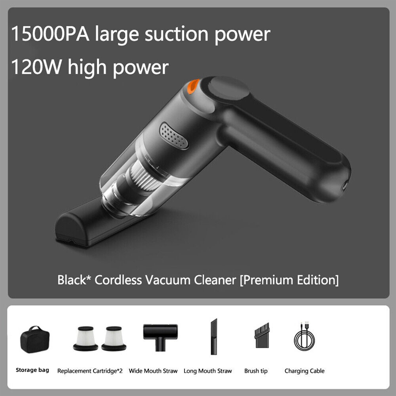 🚗 10,000Pa Cordless Handheld Car Vacuum Cleaner – Powerful Lightweight Rechargeable Vacuum for Car & Home