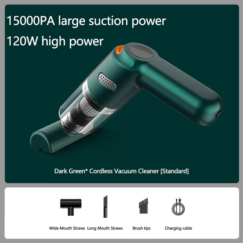 🚗 10,000Pa Cordless Handheld Car Vacuum Cleaner – Powerful Lightweight Rechargeable Vacuum for Car & Home