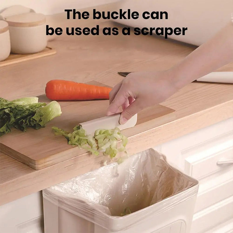 🗑️ Multipurpose Hanging Collapsible Trash Can for Kitchen & Bathroom