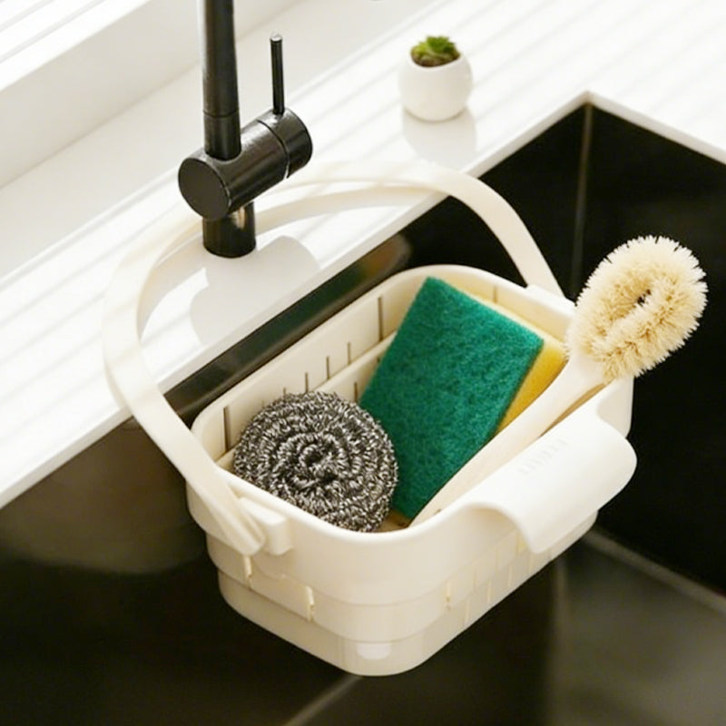 🧽 50% OFF Collapsible Sink Strainer Basket ✨ Catch Scraps, Drain Water & Save Space
