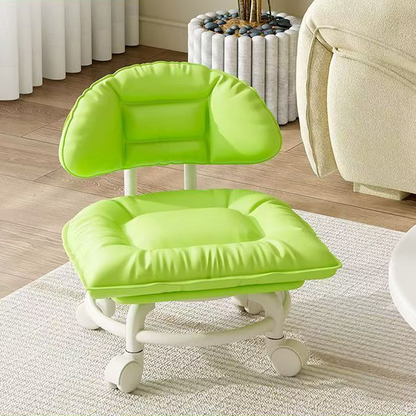 🪑 49% OFF NOW! ⏰ Rolling Low Stool with Backrest – Padded seat & silent casters – Perfect for workshops, garages or studios – comfortable and mobile 🛠️✨