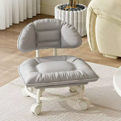 🪑 49% OFF NOW! ⏰ Rolling Low Stool with Backrest – Padded seat & silent casters – Perfect for workshops, garages or studios – comfortable and mobile 🛠️✨