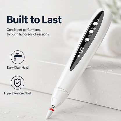 🔥 50% OFF 2-in-1 Electric Nail Drill with UV Gel Light Portable Manicure Pedicure Kit