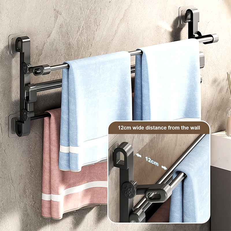 🔥 50% Off Wall-Mounted Slipper Rack – No-Drill Two-Tier Storage