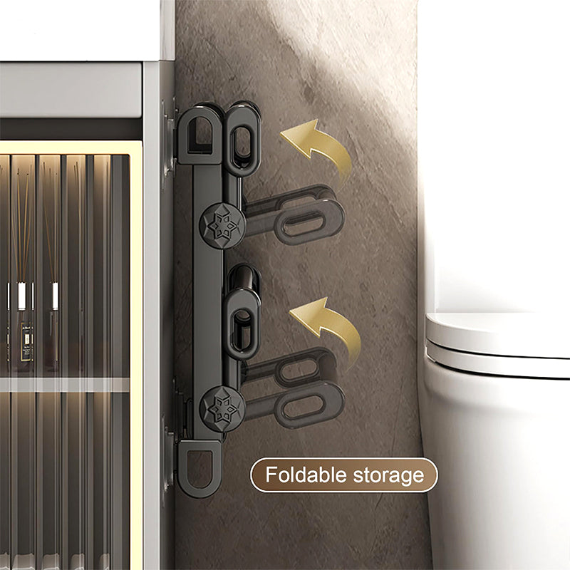 🔥 50% Off Wall-Mounted Slipper Rack – No-Drill Two-Tier Storage