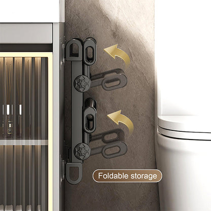 🔥 50% Off Wall-Mounted Slipper Rack – No-Drill Two-Tier Storage