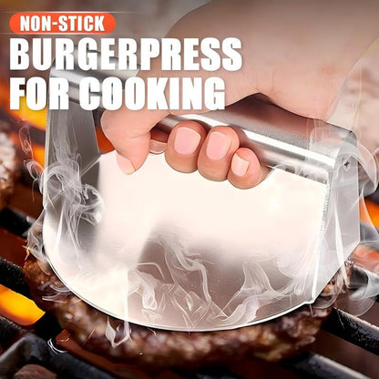 🔥 50% OFF Today 🍔 Stainless Steel Burger Patty Press