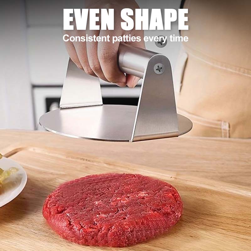 🔥 50% OFF Today 🍔 Stainless Steel Burger Patty Press