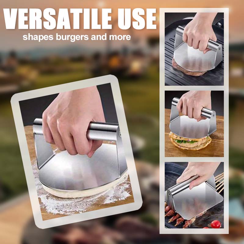 🔥 50% OFF Today 🍔 Stainless Steel Burger Patty Press