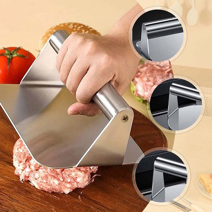 🔥 50% OFF Today 🍔 Stainless Steel Burger Patty Press