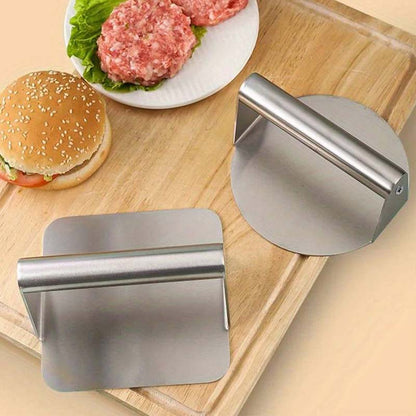 🔥 50% OFF Today 🍔 Stainless Steel Burger Patty Press