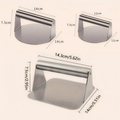 🔥 50% OFF Today 🍔 Stainless Steel Burger Patty Press