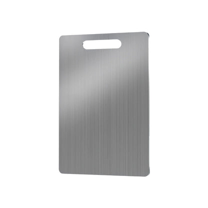 🔪 304 Stainless Steel Double-Sided Cutting Board for Kitchen Prep ✨