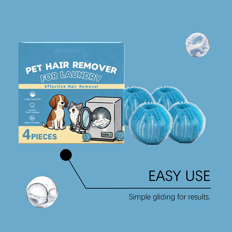 ⏳🔥LIMITED-TIME 50% OFF! ⏰Reusable Pet Hair Remover Laundry Balls