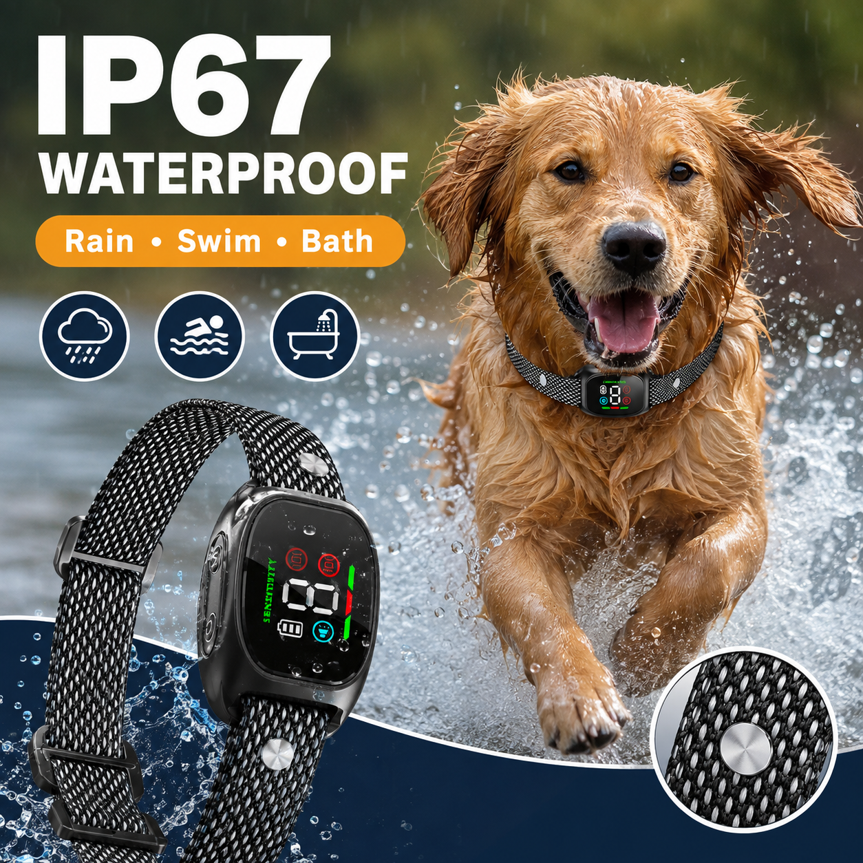 🔥 LIMITED-TIME 50% OFF! 🐶Smart Anti-Bark Collar for Dogs
