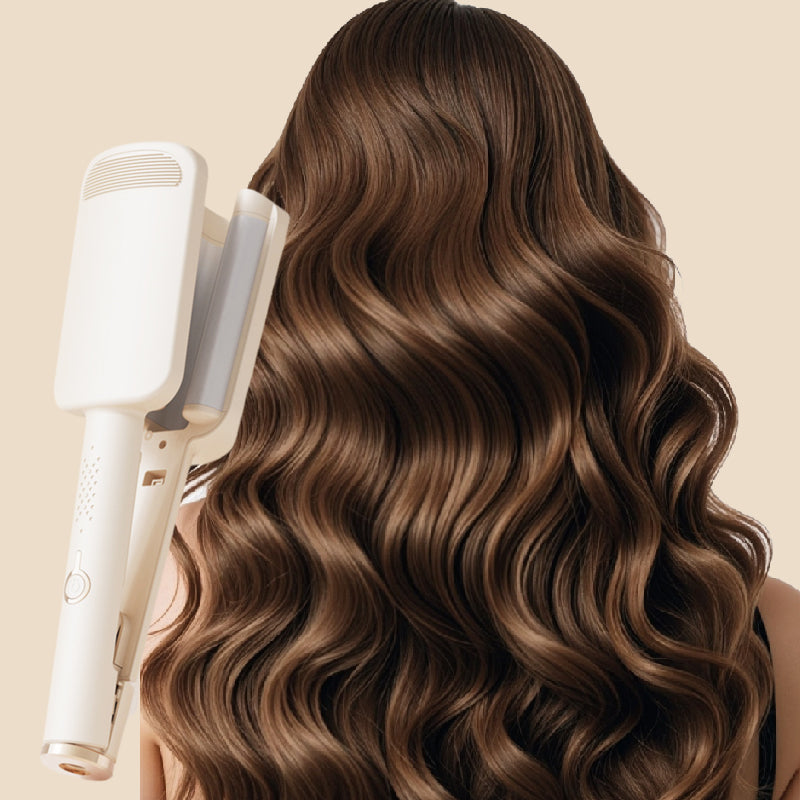 🔥 LIMITED-TIME 50% OFF! ✨🌸 Negative Ion Deep U-Wavy Hair Curler with Rapid Heating & Anti-Scald Design ✨