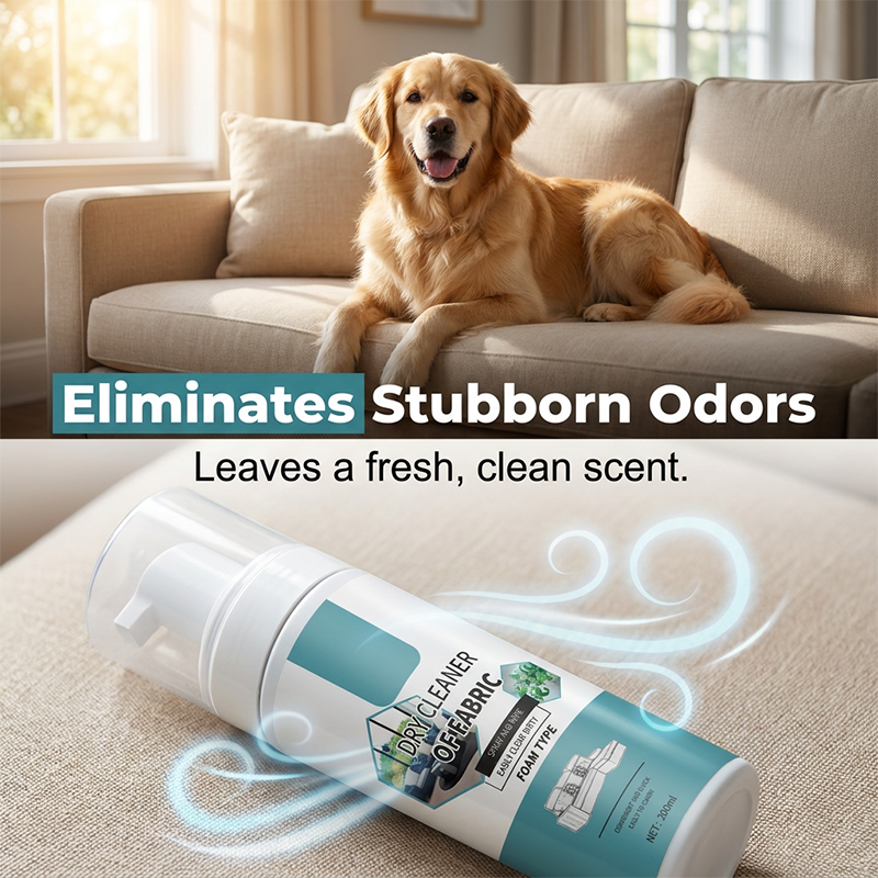 ✨ Instant Fabric Foam Cleaner – No-Rinse Stain & Upholstery Cleaner